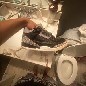 Jordan 3 black cement